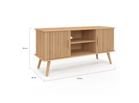 Meuble TV Faustine 110 cm