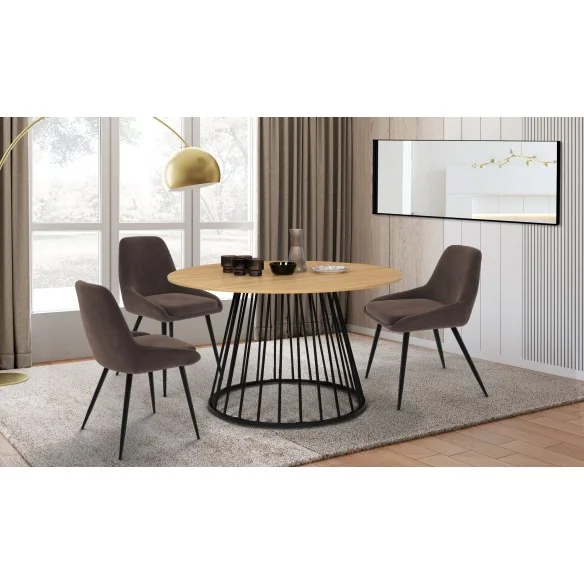 Table ronde Adelle 110cm