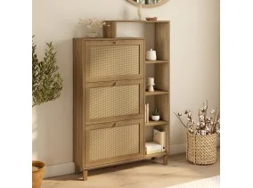 Meuble chaussure Erin 3 P + étagère