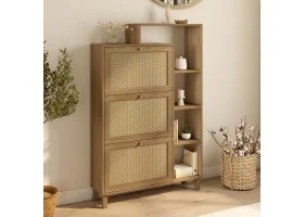 Meuble chaussure Erin 3 P + étagère