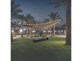 Voile ombrage lumineux 3,6m