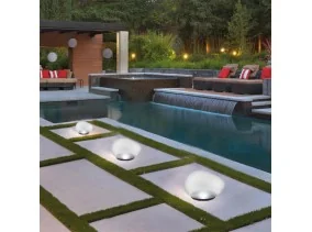 Galet lumineux solaire...