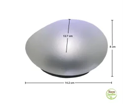Galet lumineux solaire 14.2x12.7x8CM