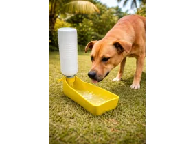 Bouteille chien + distributeur