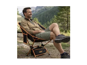 Chaise de camping pliante...
