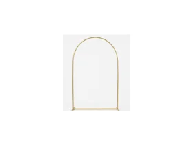 Arche 220x120 cm métal or