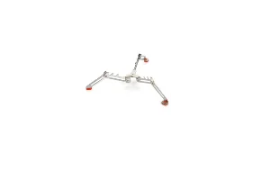 Support cartouche de gaz pliable inox tr
