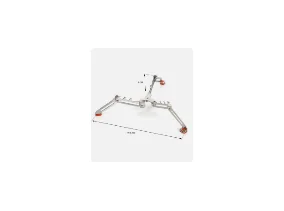 Support cartouche de gaz pliable inox tr