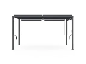 Pergola bioclimatique 4x3m avec stores