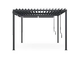 Pergola bioclimatique 4x3m avec stores