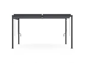Pergola bioclimatique 4x3m avec stores