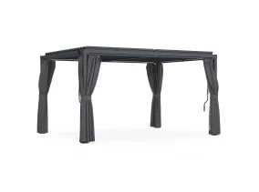 Pergola bioclimatique 4x3 + moustiquaire