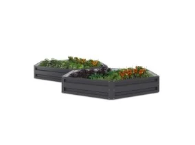 Carré potager hexagonal 120cm x2