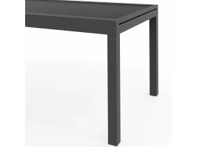 Table extensible verre trempé 135/270cm