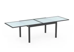 Table extensible verre trempé 135/270cm