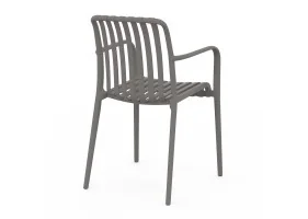 Chaise Oviedo x4 grise
