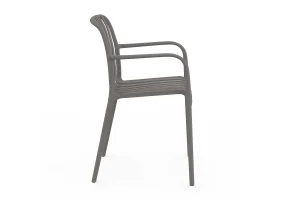 Chaise Oviedo x4 grise