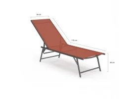 Transat Malaga terracotta x2