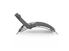 Transat Havana x2 gris anthracite