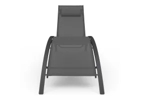 Transat Havana x2 gris anthracite