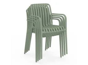 Chaise Oviedo x4 verte