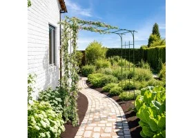 Arche de jardin rectangulaire