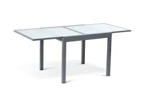 Table extensible verre trempé 90/180cm