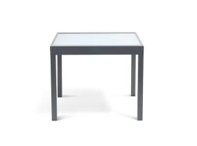 Table extensible verre trempé 90/180cm