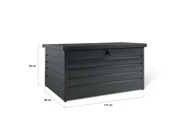 Coffre de rangement métal 810L premium