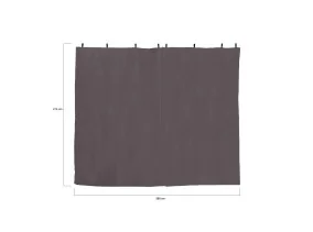 Rideau universel pour pergola x2