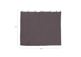 Rideau universel pour pergola x2
