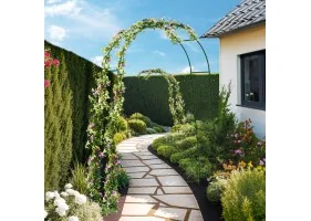 Arches de jardin arrondies x2