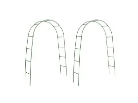 Arches de jardin arrondies x2