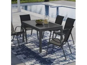 Table extensible verre trempé 135/270cm