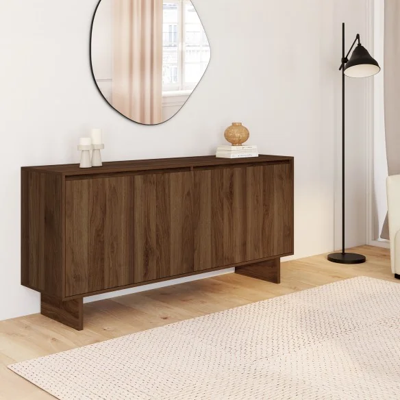 Buffet Yumi noyer 160cm
