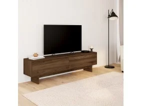 Meuble TV Yumi noyer 180 cm