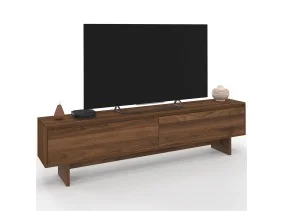 Meuble TV Yumi noyer 180 cm
