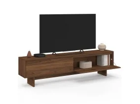 Meuble TV Yumi noyer 180 cm