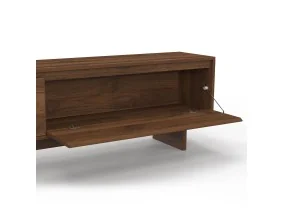 Meuble TV Yumi noyer 180 cm