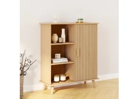 Buffet d'appoint Faustine effet lattes