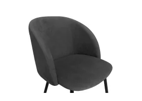 Chaise Nina x2 gris