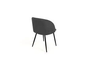 Chaise Nina x2 gris