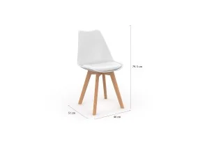 Chaise Nordia x2