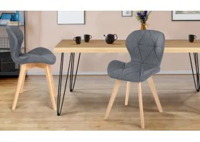 Chaise Gatsby x2 gris