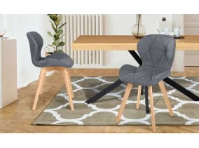 Chaise Gatsby x2 gris