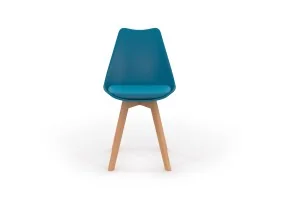 Chaise Nordia x2 Bleu
