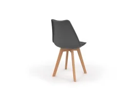 Chaise Nordia x2 gris