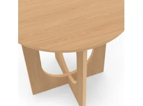 Table repas Mathis ronde 80cm bois