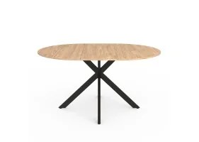 Table repas Soline ext.110-150cm pieds s