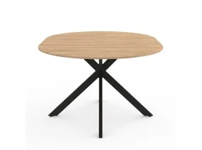 Table repas Soline ext.110-150cm pieds s